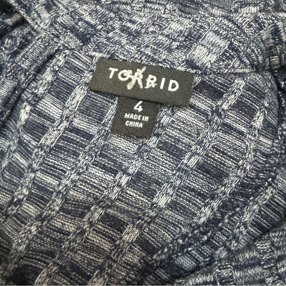 Torrid Mini Rib Knit Mock Neck Dress - 4X - Picture 7 of 10